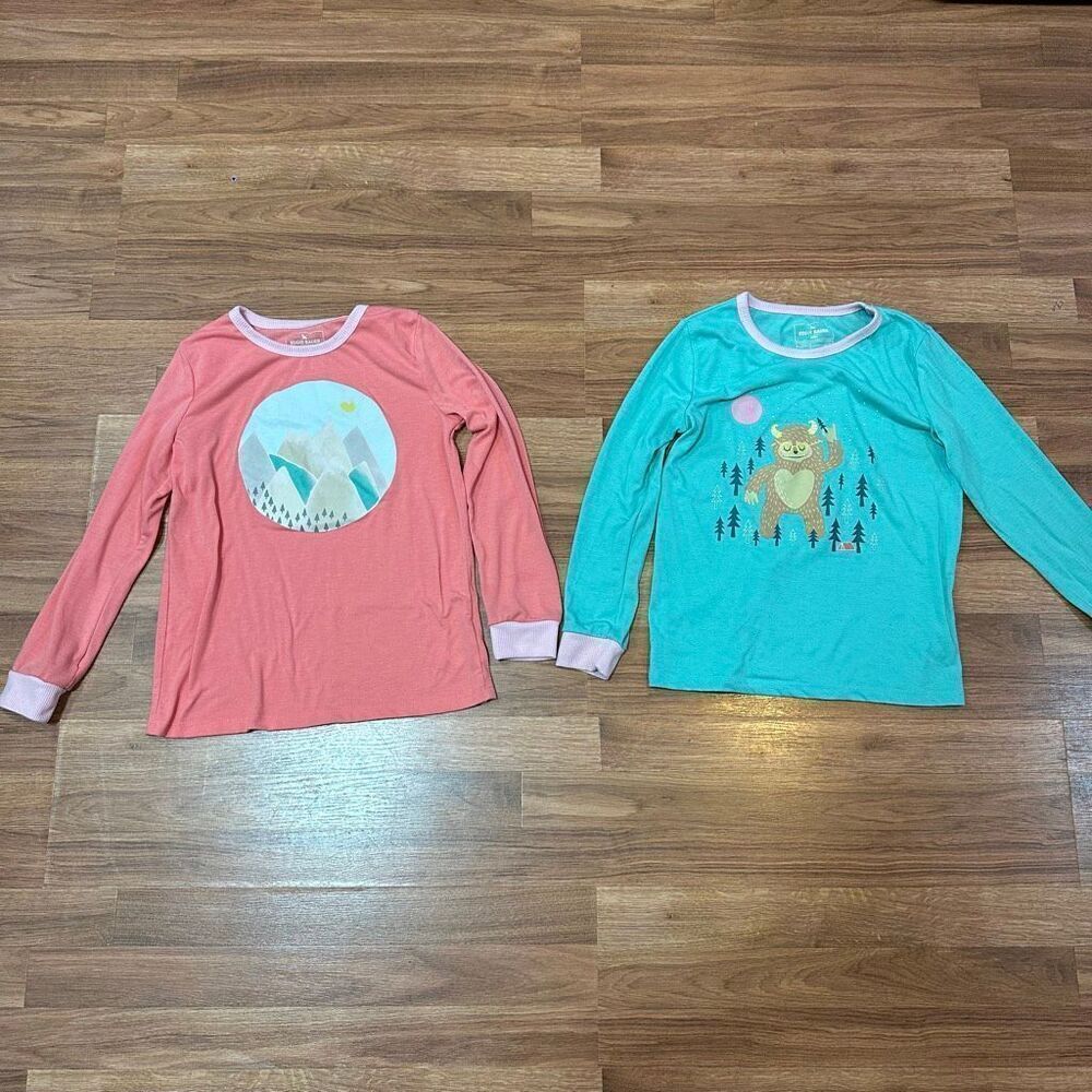 Eddie Bauer Kids Pajama Top Lot of 2 | Kids Size L 14/16